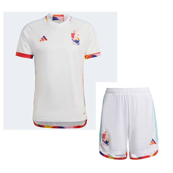 Camiseta Bélgica Segunda Equipación Niño 2022/2023